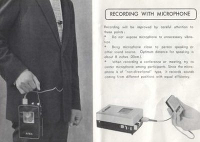 1964 Aiwa Portable Tape Recorder TP-60R - aiwa_t27